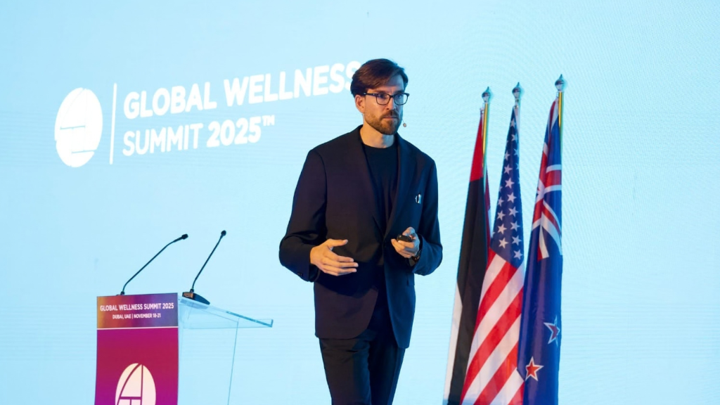 Speaking at Global Wellness Summit 2025