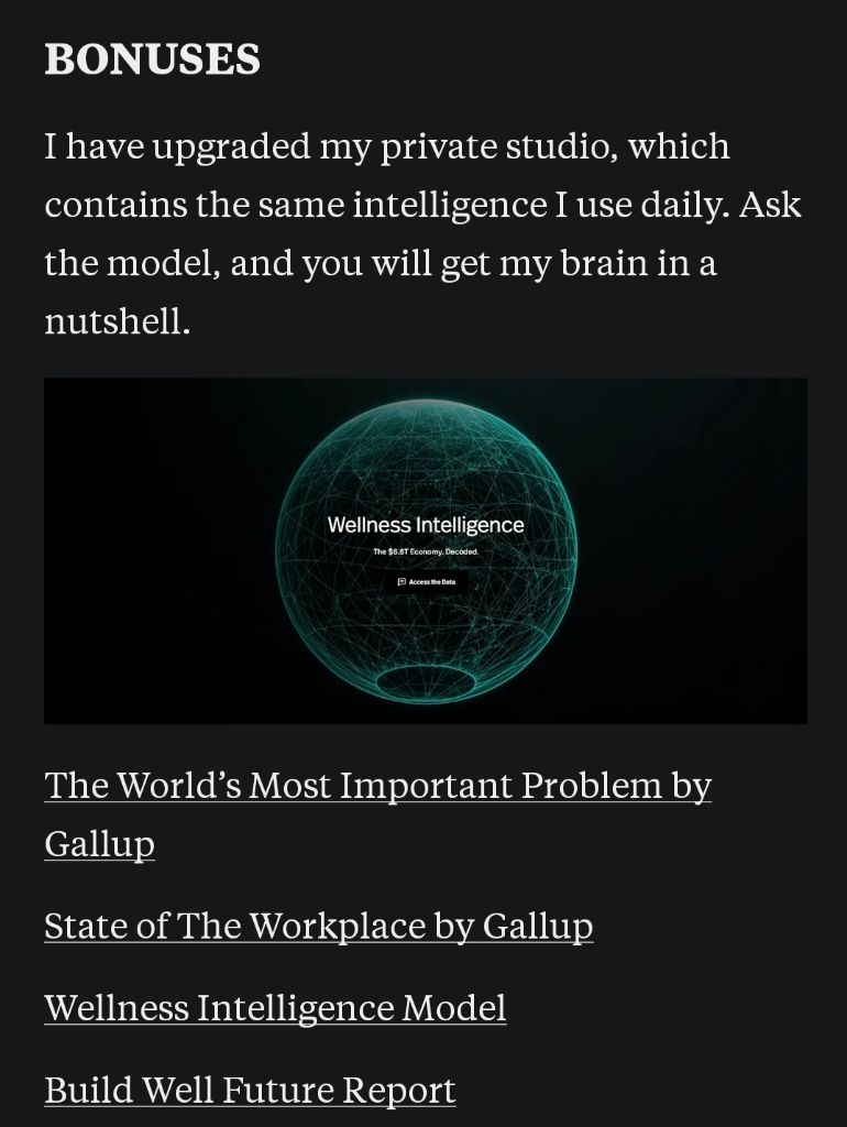 Research sources and bonuses